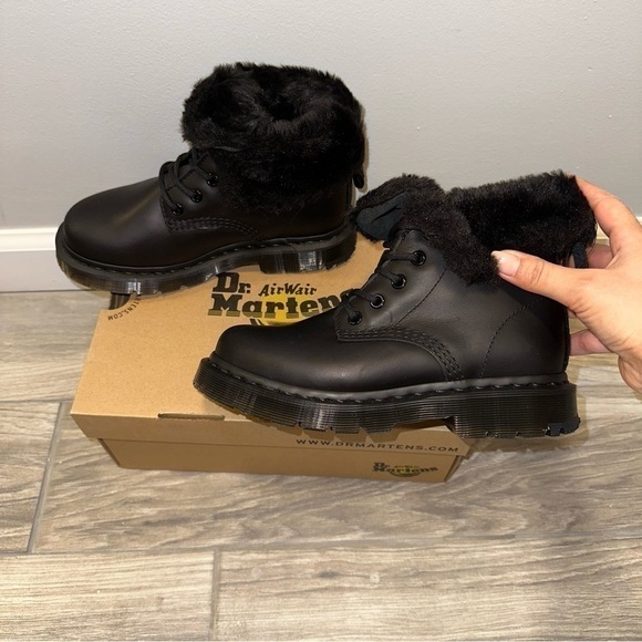 New Size 5 Dr. Martens 1460 Kolbert Boot - Black - Picture 4 of 8